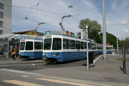 VBZ Be 4/6 & Be 4/6 in Zürich Seebach