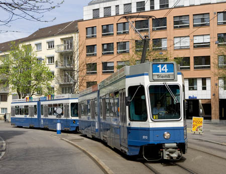 VBZ Be 4/6 & Be 4/6 in Zürich Oerlikon