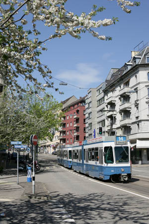 VBZ Be 4/6 & Be 4/6 in Zürich Kronenstrase