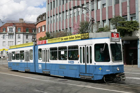 VBZ Be 4/6 in Zürich Klusplatz