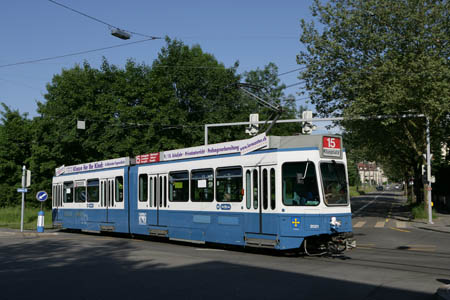 VBZ Be 4/6 in Zürich Milchbuck