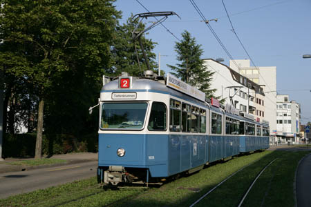 VBZ Be 4/6 & Be 4/6 in Zürich Bachmattstrasse