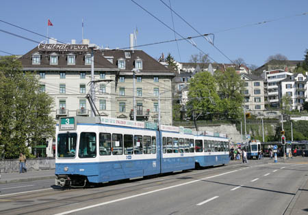 VBZ Be 4/6 & Be 2/4 in Zürich Central