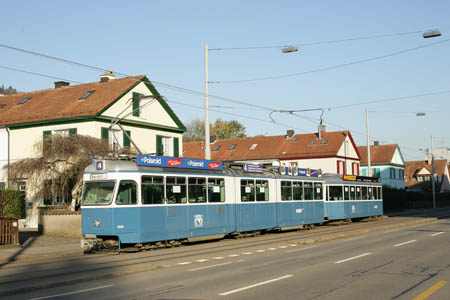 VBZ Be 4/6 & B4 in Zürich Bhf. Selnau