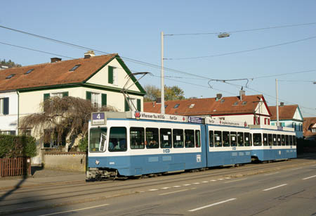 VBZ Be 4/6 & Be 2/4 in Zürich Bernoulli-Huser