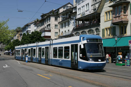 VBZ Be 5/6 in Zrich Rudolf-Brun-Brcke