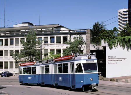 VBZ Be 4/6 in Zürich Voltastrasse