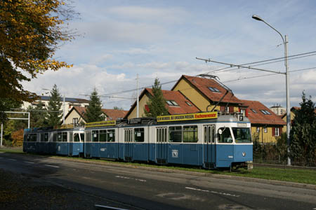 VBZ Be 4/6 & Be 4/6 in Zürich Mattenhof