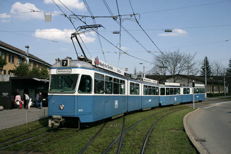 VBZ Be 4/6 & Be 4/6 in Zürich Schwamendingerplatz