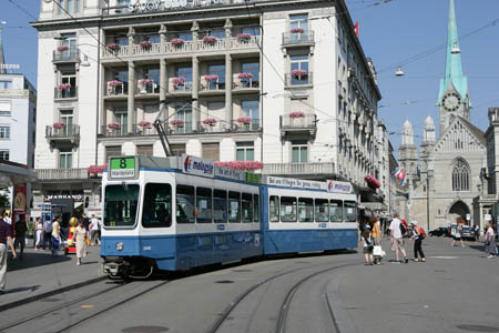 VBZ Be 4/6 in Zürich Paradeplatz