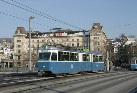 VBZ Be 4/6 in Zürich Bellevue